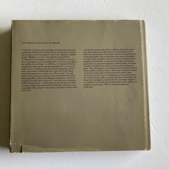 Lewis Baltz "Park City" Photography Book SIGNED - Picture 3 of 7